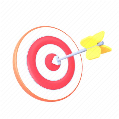 Target Goal Aim Focus Business Arrow 3d Illustration Download On