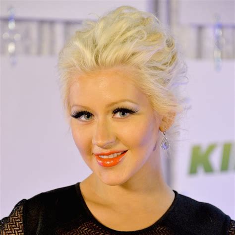 Christina Aguilera’s Latest Hairstyle Is Fabulously Floral Brit Co