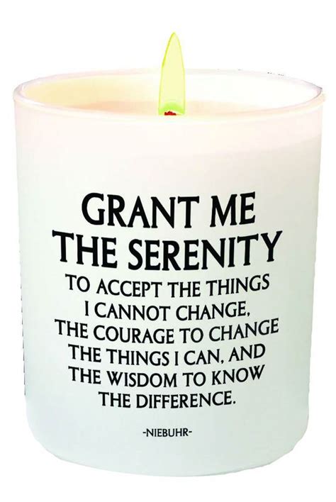 Serenity Prayer Candle