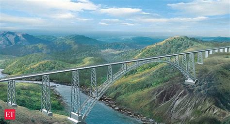Chenab River Worlds Highest Rail Bridge Can Stand Quakes Blasts