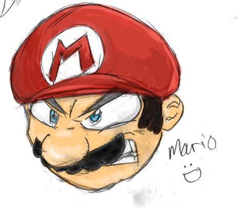 Angry Mario By Dieeddydie On Deviantart