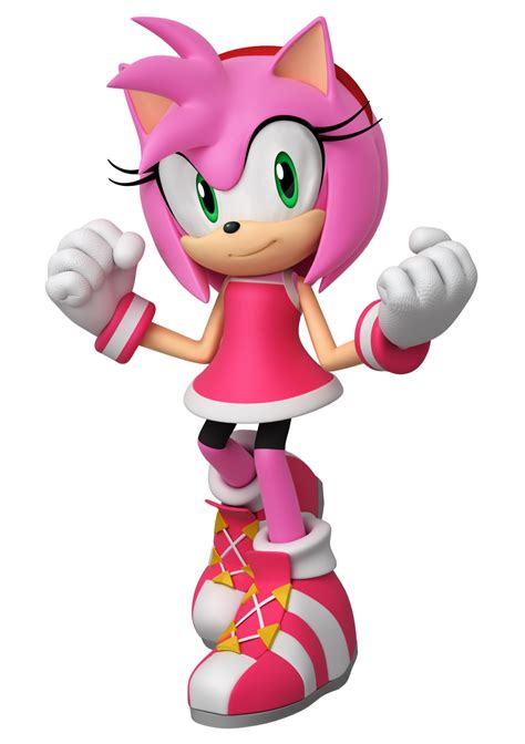 Mario And Sonic 2007 Standard Amy Rose Gallery Sonic Scanf