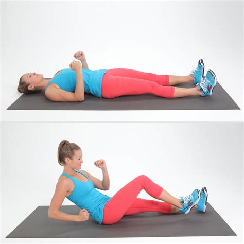 Runner S Crunch Core Strengthening Exercises For Runners Popsugar