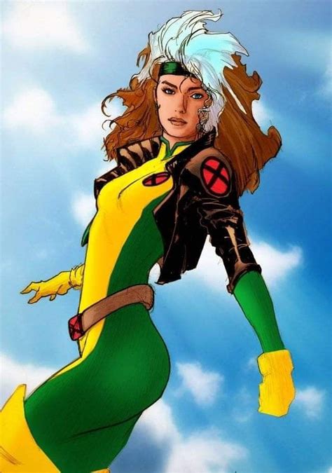 Rogue By Larry Stroman Colors By Shane Bailey Marvel Rogue Xmen Characters Rogues