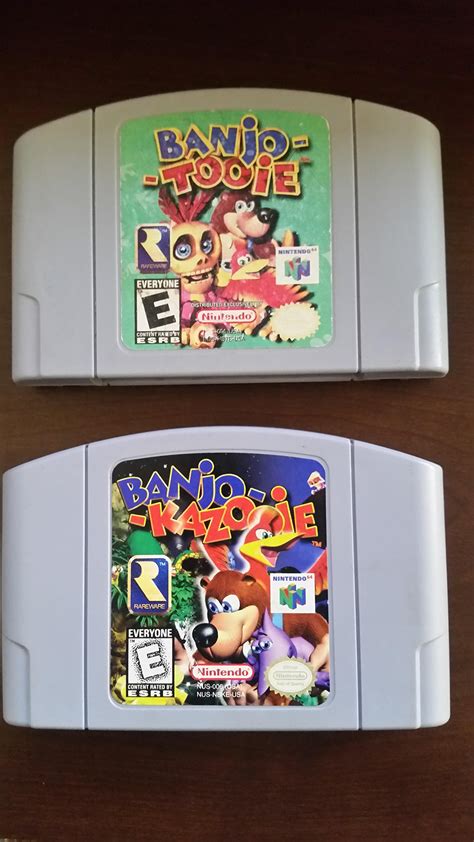 Banjo Kazooie And Banjo Tooie For Nintendo 64 Video Games And Consoles