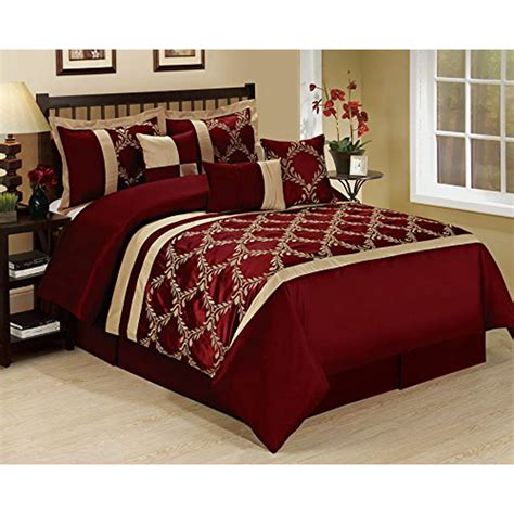 7 Piece Claremont Classic Diamond Embroiderd Clearance Bedding