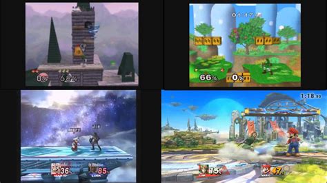 Super Smash Bros Comparison N64 Gcn Wii Wiiu3ds Youtube