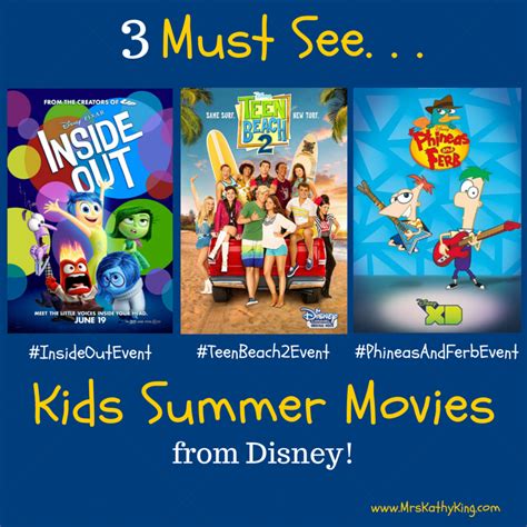 Here Are The 3 Kids Summer Movies From Disney