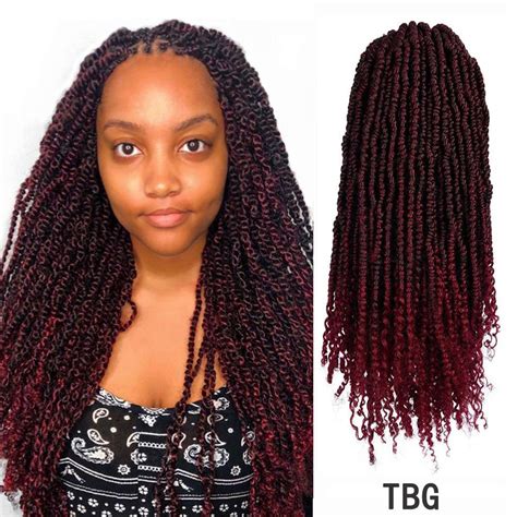 12 Inches Multicolor Spring Curly Senegalese Bomb Twist