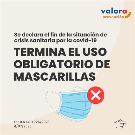 Fin Uso Obligatorio De Mascarilla En Centros Sanitarios Valora Prevención