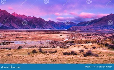 Stunning Vibrant Cloudscape At Dawn Stock Image Image Of Dusk