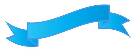 Blue Ribbon Banner Kostenloses Stock Bild Public Domain Pictures