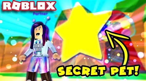 Secret Sea Star Pet 😱 Roblox Bubble Gum Simulator Youtube