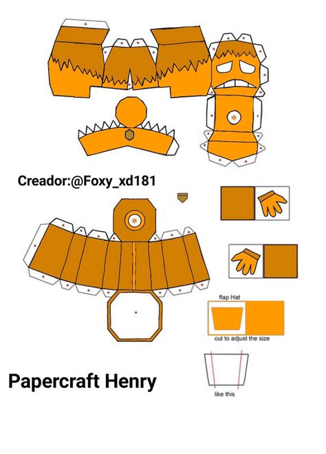 Papercraft Henry Fnaf By Papercraft2009 On Deviantart