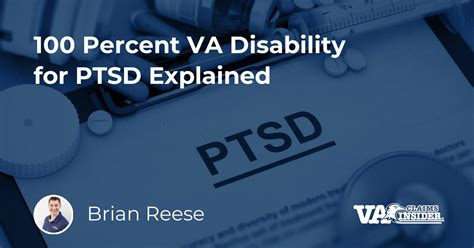 100 Percent Va Disability For Ptsd Explained