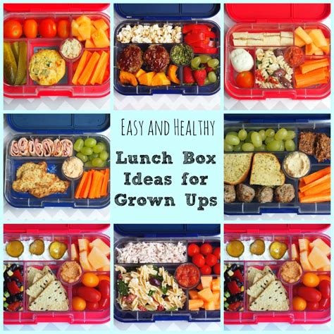 Easy and Healthy Lunch Box Ideas for Grown Ups | The ...