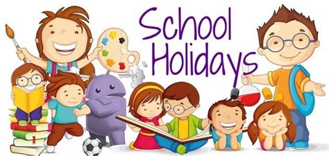 Happy School Holidays Sign
