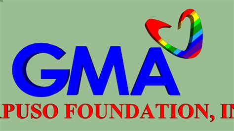 Gma Kapuso Foundation Logo 3d Warehouse