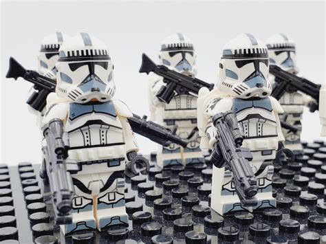 Star Wars Kamino Security Guard Troopers Minifigure Set Of 5pcs Brikzz