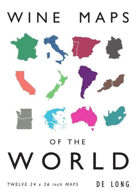 Wine Maps Of The World De Long