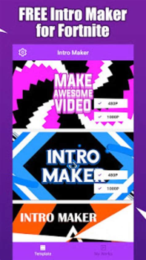 Full hd videos typically render in 2 use your customized intros to brand your youtube channel, facebook, twitch channel, gaming. Fort Intro Maker for YouTube make Fortnite intro APK for ...