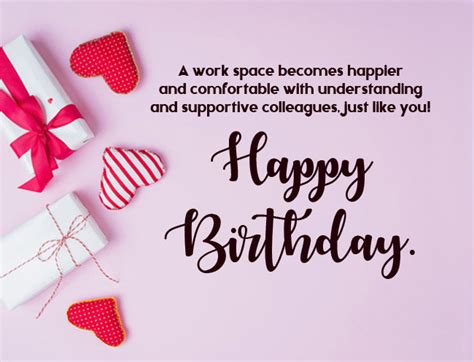 Heart Touching Birthday Wishes For Colleague Or Coworker 2024