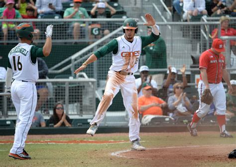 Explore key university of miami information including application requirements, popular majors, tuition, sat scores, ap credit policies, and more. MIAMI BASEBALL SWEEPS RUTGERS AT THE LIGHT - ItsAUThing ...