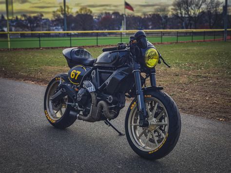 Ducati Scrambler Cafe Racer Build Share Your Pictures Ducati