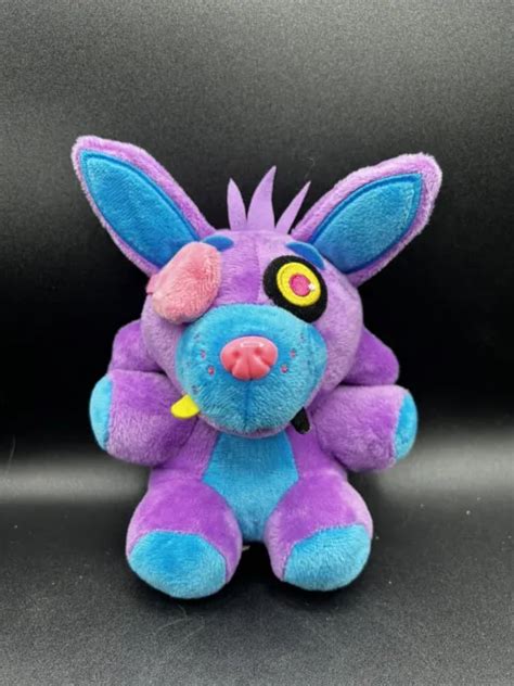 Fnaf Five Nights At Freddys Blacklight Purple Foxy Plush 8” Funko 899 Picclick