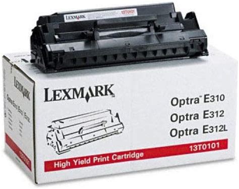 Lexmark Black Laser Toner Cartridge Optra E E310310e312312e312l