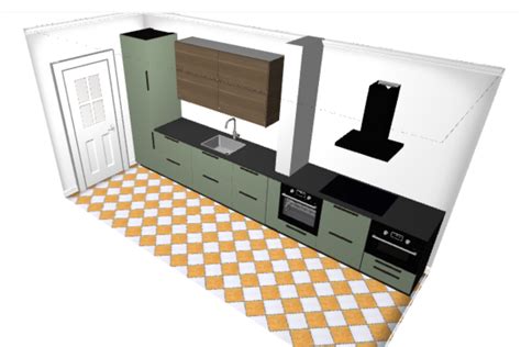 Create it with our bedroom. Schermafbeelding: ⁨IKEA Home Planner⁩ | Keukens