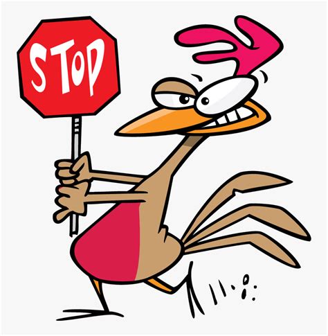 Funny Stop Sign Cartoon Clipart Png Download Stop Sign Clip Art