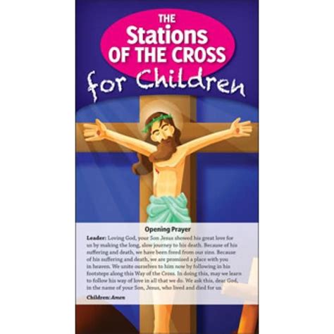 The Stations Of The Cross For Children Prayers For Children Opening
