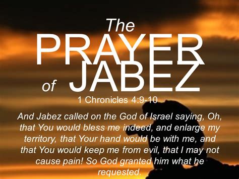 Prayer Of Jabez Financial Blessings Kingdom Empowerment Ministries Inc