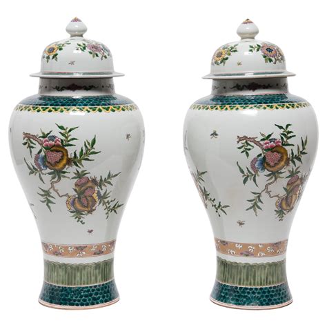 Th Century Chinese Famille Verte Jar At Stdibs