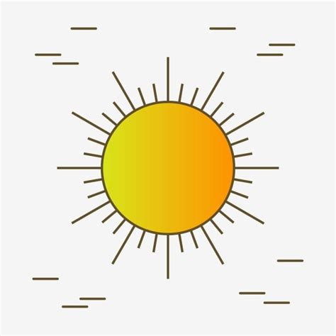 Yellow Sunshine Vector Art Png Yellow Vector Sunshine Clipart