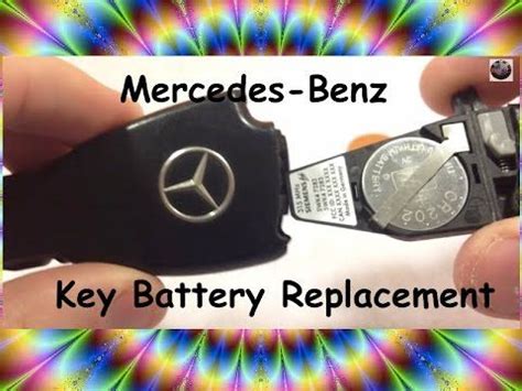 You could either have a chrome key or a smart key, and your key type impacts how you change the battery. HOW TO change Mercedes Key Battery (Replace battery Benz KeyFOB keyless) BRC… | mercedes ...