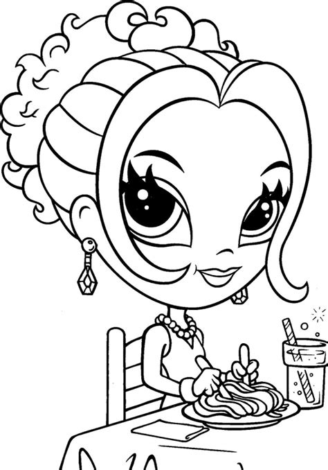 20 Free Printable Lisa Frank Coloring Pages