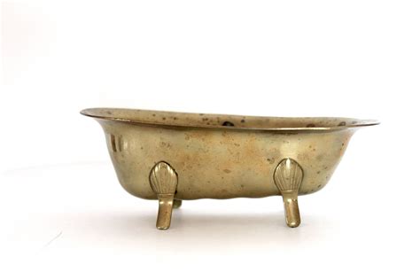 Vintage brass bath tub soap dish/trinket dish. Your place to buy and sell all things handmade | Bathtub ...