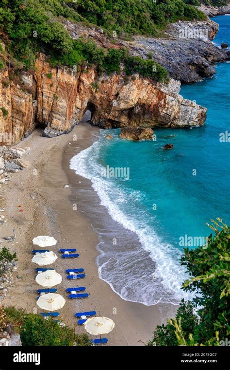 Mylopotamos Beach At Tsagarada Of Pelion In Greece Stock Photo Alamy