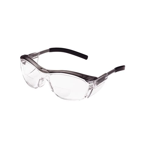 airgas 3mr11436 00000 3m™ nuvo™ 2 5 diopter gray safety readers with clear anti fog lens