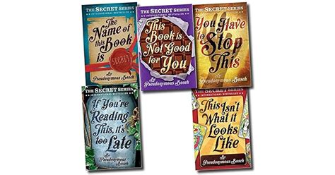 The Secret Series By Pseudonymous Bosch A Collection Of 5 Books You Have To Stop This This