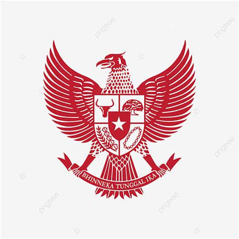 Indonesia Merah Putih Bhinneka Tunggal Ika Banner Vector Illustration