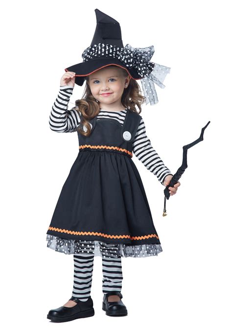 Toddler Crafty Little Witch Costume Witch Halloween Costume Toddler
