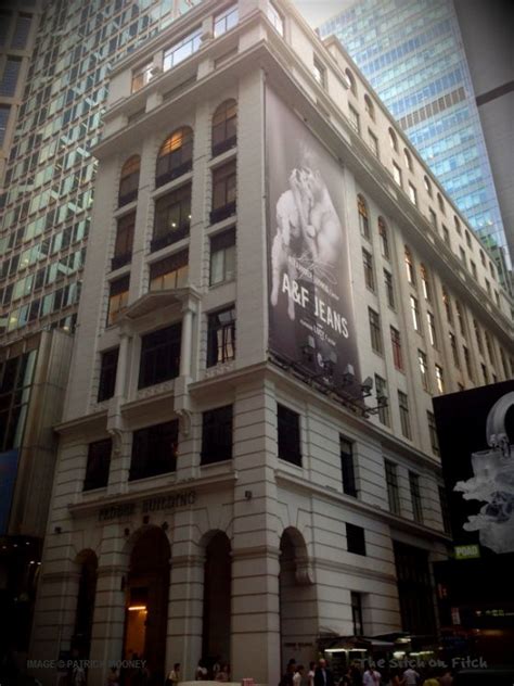 Abercrombie And Fitch Hong Kong Flagship Store Exterior 13 September 2013 Hkt The Pedder