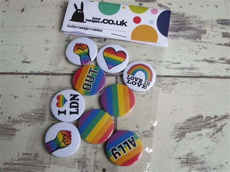 🌈 🌈 25mm lgbt gay pride button badges we have so many pride designs in our online shop