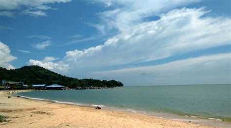 Palm Beach In Singkawang City West Kalimantan Province