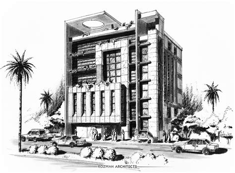 Modern Office Building Jeddah Ksa Design By Kozman On Behance