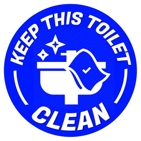 Jagalah Agar Toilet Ini Bersih Dari Templat Tanda Templat Postermywall