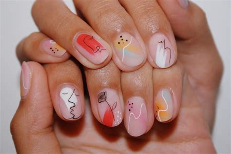 Abstract Nails Are The Hot Nail Trend Of 2021